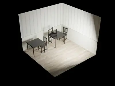 Scandinavian Interior  3D model