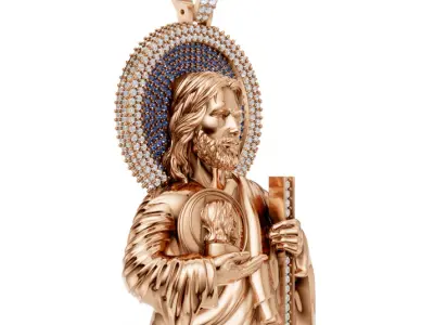 San Judas 3D print model