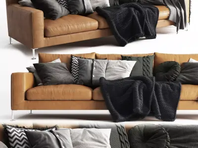 BnB Italia Harry Sofa 3D model