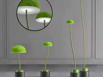 CURVE floor lamp 3D model