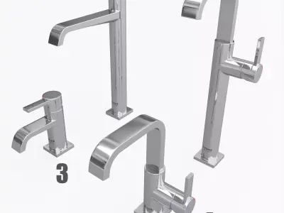 Faucets Grohe collection Allure SET 2 3D model
