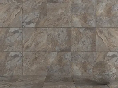 Stone Wall Tiles Rajasthan Black 80x80 Set 1 Texture