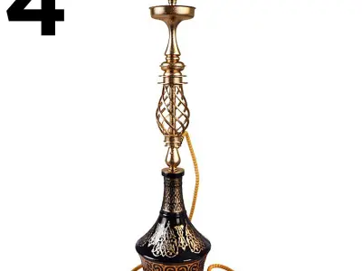 hookah  collection 3D model