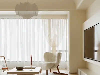 apartment interior scenes           3D model purchase