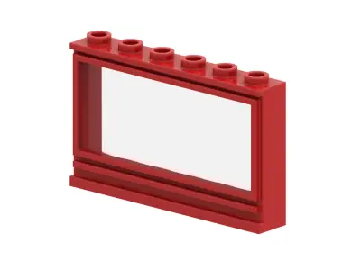 TwindBricks3D - 36 Piece Window Part Collection - Part 2 3D print model