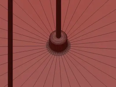 Fulcrum different pendant lights 3D model