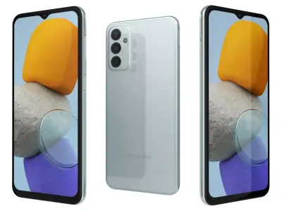 Samsung Galaxy M23 Light Blue 3D model