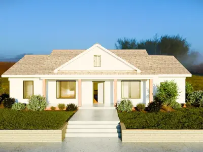 Modern Countryside House 3D model