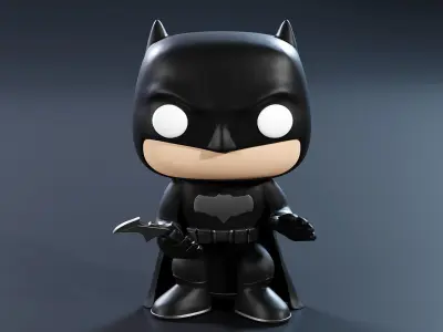 Funko Batman 3D model
