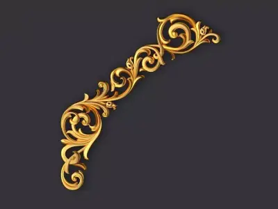 dekor ornament 3D model 32