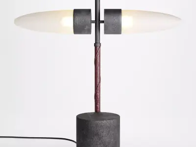 Bull Table Lamp 3D model