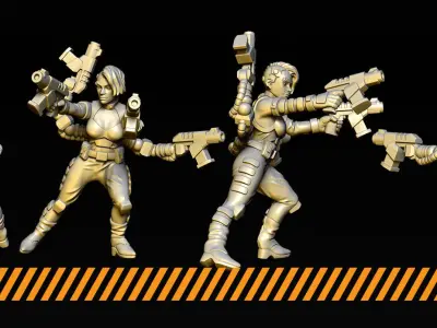 BadGirls  3D print model