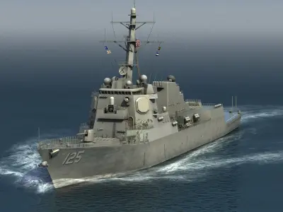  Arleigh Burke FlightIII Destroyer 