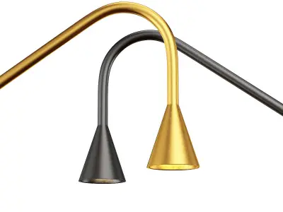 Trisor floor lamp 3D model