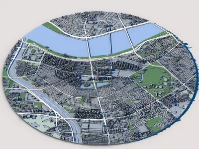 Lotte World Tower 3D Model Seoul Skyscraper 3D model