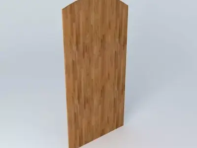 Wooden door  Free 3D model purchase