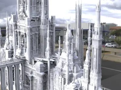Architecture Angelic High fantasy Collection 1 3D model