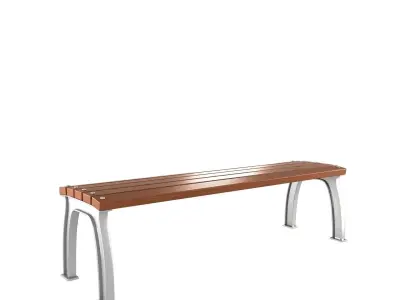 Modern Bench Collection 2 3D model