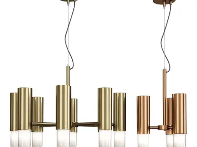 LUCREZIA CHANDELIER Low-poly 3D model