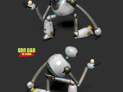 Roz - The Wild Robot 3D print model
