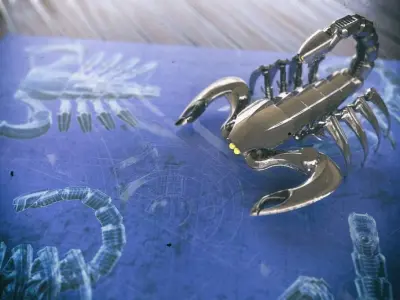 Mech Scorpion - Robots 3D model