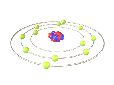 Magnesium Chemical Element v1 003 Low-poly 3D model