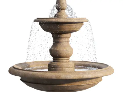 San Pietro Fountain 3D model