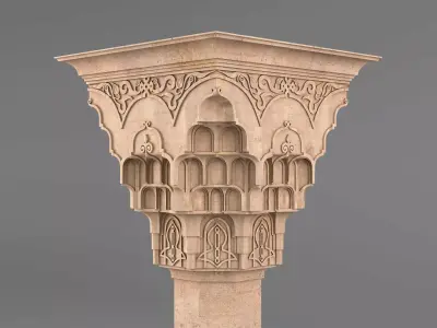 Muqarnas Architectural Set - Vol 5 - 2 models 3D model