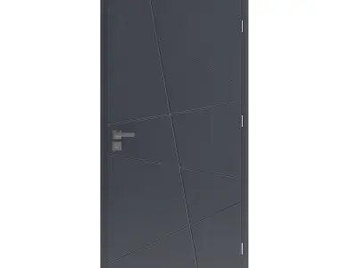 Grey Door 2 3D model