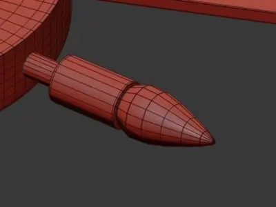 Rhys Clear Glass 3D model