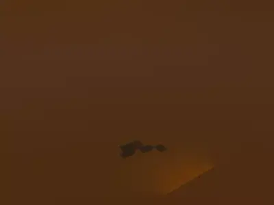 The Vintage Spirit Room Animated Isometric Scene  3D model