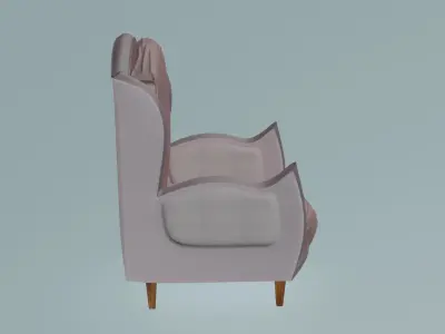 Le Mans Armchair 3D model