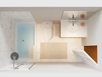 3D Floor Plan 01 3D model