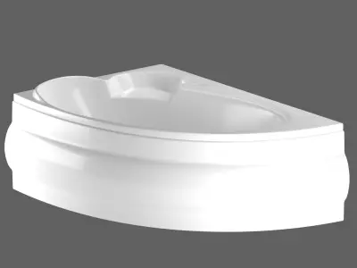 FINEZJA NOVA ASYMETRIC BATH Free 3D model