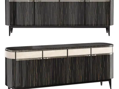 Antonelli Atelier JAGO SIDEBOARD Low-poly 3D model