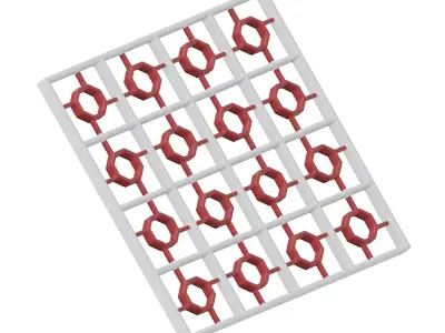 Baby Astonishing Window Grill Toy 3D model