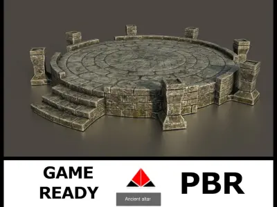 Ancient altar Texture Pack