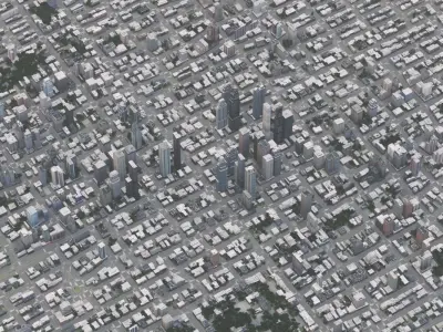 Real Time City 15 3D model