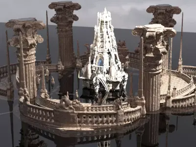 Corinth Grand Tower  3D model