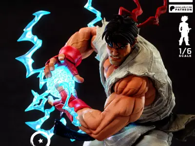 RYU STREET FIGHTER 3D print model