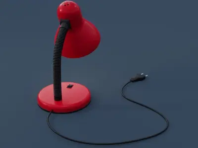 Cheap lamp 3D model