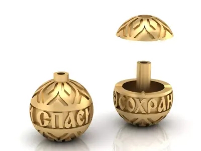 Ball Jesus 3D print model