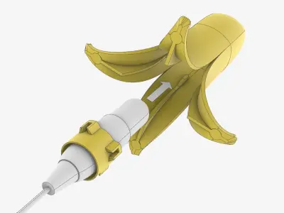 Banana Lamp B 3D print model