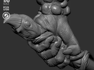 STAR WARS Darth Krayt Sculpture 3D print model