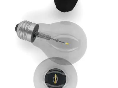 Classic lamp Free 3D model