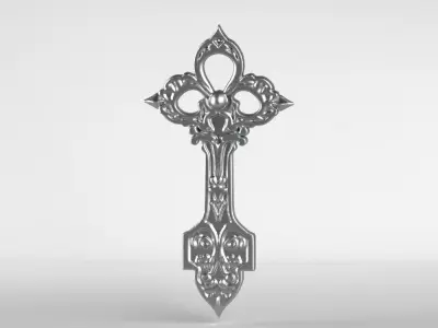 A key 3D print model