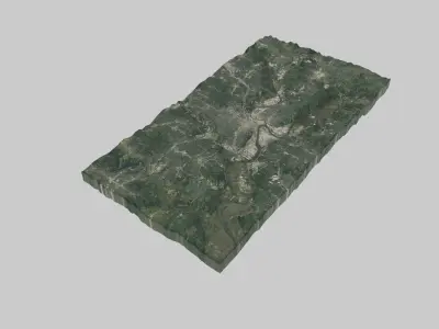 Kansas City Low-poly 3D model