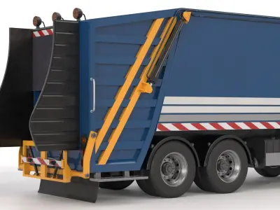  Generic Garbage Truck 03 