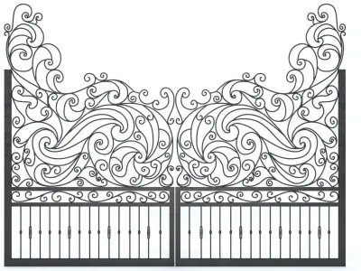 Iron Gate 3D model
