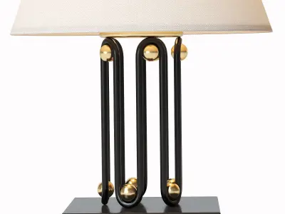 Ondulation Table Lamp 3D model